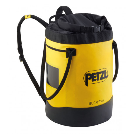 BUCKET 45L. SACO DE LONA IMPERMEABLE AMARILLO