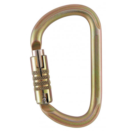 MOSQUETON VULCAN AC ASIMETRICO TRIACT-LOCK 40KN 28MM 285G EN362