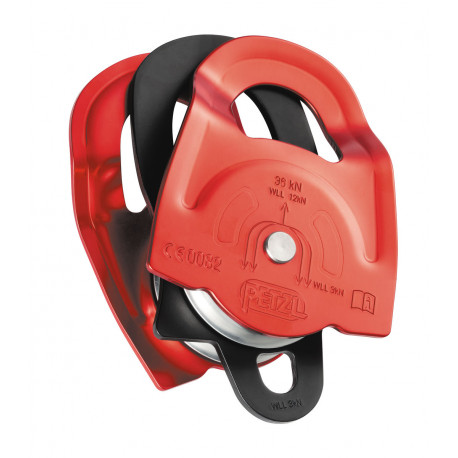 POLEA TWIN DOBLE DE 7 A 13MM. 36KN CE EN12278 PETZL