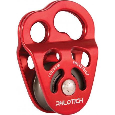 POLEA PHLOTICH RAPID BEARING ROJA 30KN 13MM 145G. EN12278