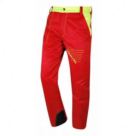 PANTALON PRIOR ROJO T/S 38-40 CLASE III 28M/S EN381-5