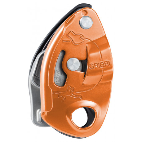 D14 GRIGRI ASEGURADOR CON FRENADO ROJ/NAR 8,5 A 11MM EN15151