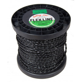 HILO NYLON SILENT 2 Kg. NEGRO TWISTER