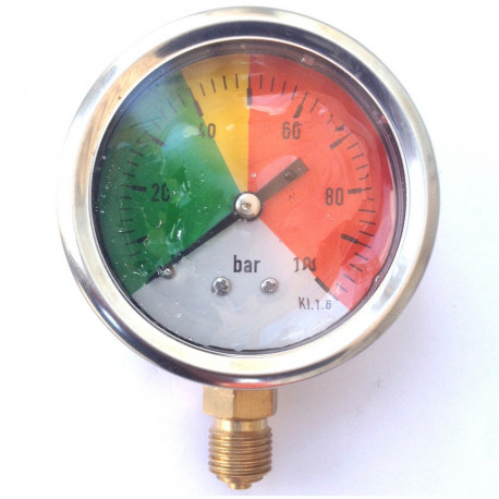 MANOMETRO RADIAL OS 0-100BAR