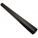 TUBO RECTO Ø80X1000MM ESTUFA NEGRO